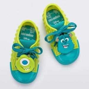 MINI MELISSA + DISNEY Polibolha Sneakers Monsters Inc. - Size 9 (Runs small)